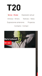 Mobile Screenshot of galeriat20.com